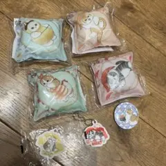 くら寿司　モフサンド　クッションチャームコット　びっくらポン　7点セット