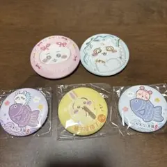 ちいかわ もぐもぐ本舗 川越限定 缶バッチセット