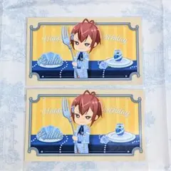 ツイステ リドル ラ・ボンボニエール バースデーカード 2枚セット