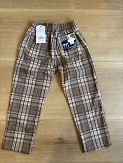 新品DILASH チェックパンツ　チェック長ズボン120のサムネイル