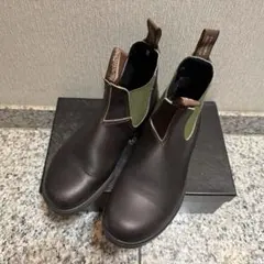 Blundstone ブランドストーン ブーツ UK7 加水分解あり 修理ベース