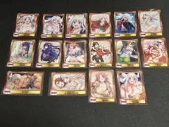 ボアハンコック　ナミ　コミパラ　盗難防止＆観賞用カード　セクシーカード　9枚 ボアハンコック ナミ コミパラ 盗難防止＆観賞用カード セクシーカード