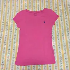 Polo Ralph Lauren ピンクTシャツ Mサイズ140cm
