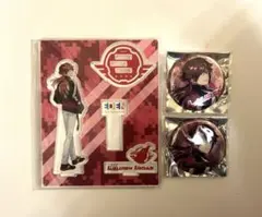 にじさんじ ローレン・イロアス ハーフアニバーサリー アクリルスタンド 缶バッジ