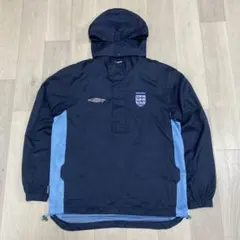 UMBRO イングランド ハーフジップジャケット ネイビー 90s 激レア