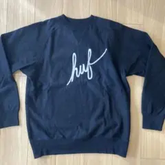 HUF ブラック スウェット L
