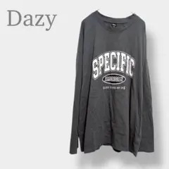 【デイジー】オーバーサイズTシャツ カットソー M ビッグシルエット　体型カバー