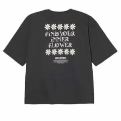 【美品】MILKFED.バックプリントTシャツ　Lサイズ　チャコール