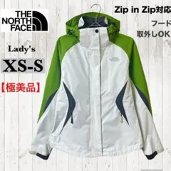 【極美品】THE NORTH FACE マウンテンパーカー XS アイボリー