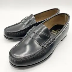 【極美品】REGAL リーガル コインローファー レザー 黒 23cm