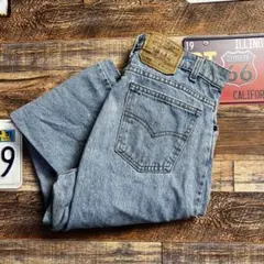 90s USA製 Levi’s 550 バギージーンズ W34 デニム　古着