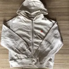 チャンピオン　フルジップ　パーカー　ミディアム　綿素材　裏地なし