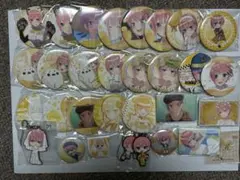 五等分の花嫁 中野一花 缶バッジ ラバーマスコット セット