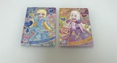 マクドナルド ハッピーセット ひみつのアイプリ カード2枚 みつき　つむぎ