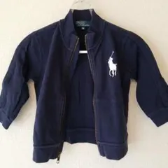 ラルフローレン RALPH LAUREN フルジップ カーディガン コットン90