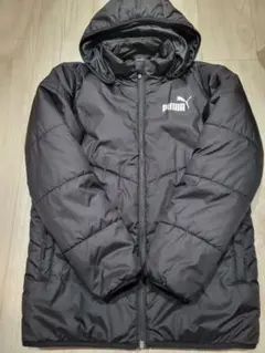 PUMA　プーマ　 ブラック ダウンコート　ジャケット　 160