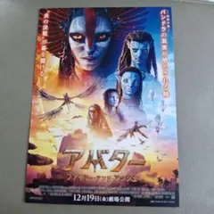 【入場特典】アバター　ファイヤー・アンド・アッシュ ポストカード