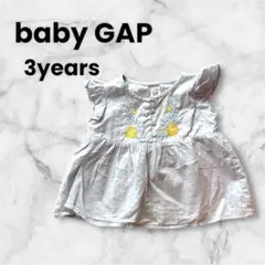 baby GAP チュニック　半袖　Tシャツ　刺繍シャツ 3歳用 90