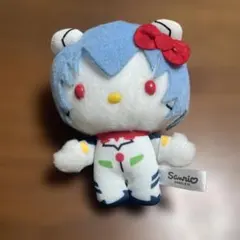 セブン限定 エヴァンゲリオン×ハローキティ コラボマスコット 綾波レイ