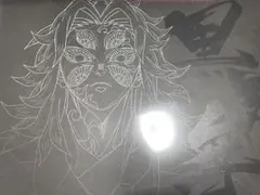 鬼滅の刃 ufotable カフェ ランチョンマット グッズ 黒死牟 縁壱