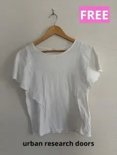 URBAN RESEARCH DOORS レディース 半袖 白 フリーサイズ