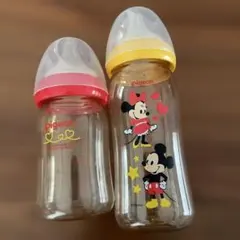 ピジョン 母乳実感 哺乳瓶 2本セット（240ml・160ml）ディズニー柄