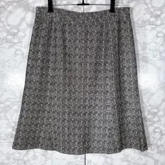 【スタイルミー】フレアスカート（グレー）XL 綿、レーヨン 膝丈のサムネイル