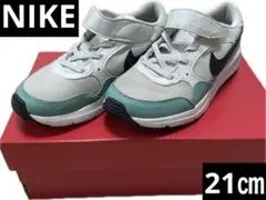 Nike Air スニーカー ホワイト/グリーン　21㎝