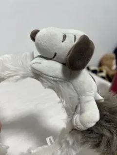 USJスヌーピー ぬいぐるみ付きカチューシャ