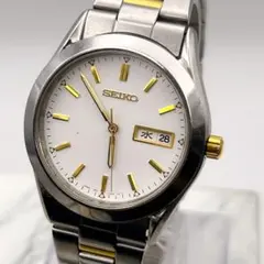 SEIKO セイコー SNE523P1 V158-0AM0 ソーラー メンズ - メルカリ