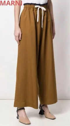 MARNI マルニ　ワイドパンツ　38 （日本Sサイズ）のサムネイル