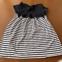BeBe 半袖ワンピース 120サイズ