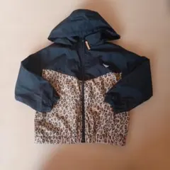 BREEZE レオパード柄 フード付きジャケット 120