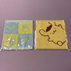 미개봉 品！ モスバーガー 폼폼푸린 カービィ ミニタオル 2枚セット