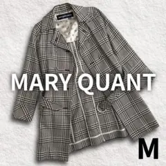 MARY QUANT 千鳥柄コート Mサイズ レディースのサムネイル