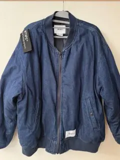 WTAPS フード付きデニムジャケット Lサイズ - メルカリ
