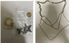 金属パーツセット 星☆月デザイン大特価です。
