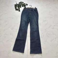 PLEATS PLEASE プリーツプリーズ デニム転写パンツ イッセイミヤケ