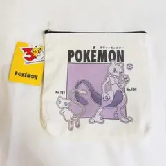 Pokémon ポケモン　ポーチ　スリーコインズ　　3COINS 30周年