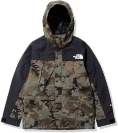 ノースフェイス　マウンテンパーカー　カモ　Lサイズ