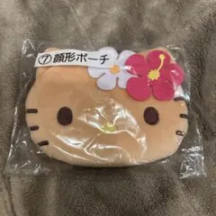 ハローキティ 顔型ポーチ 日焼けキティ 一番くじ 当たりくじ