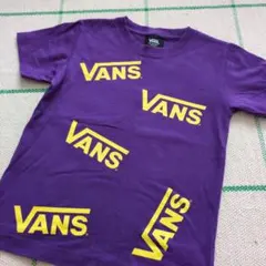 VANS キッズ Tシャツ パープル 130cmのサムネイル