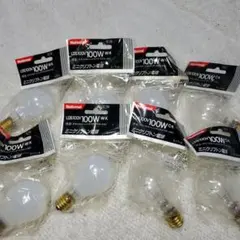 National ミニクリプトン電球 100W W・K 白熱電球 8個セット