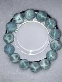 3000 希少 高品質 大玉 ラリマー ブレスレット 3大ヒーリングストーン