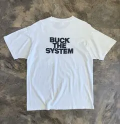 90s BUCKS タバコメーカー 企業プリントポケットTシャツ XL