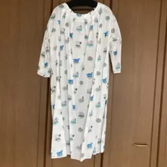 ネ、ネット　七分袖　ワンピースのサムネイル