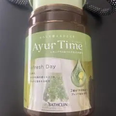 Ayur Time 入浴剤 レモングラス＆ベルガモット　空ボトルのサムネイル