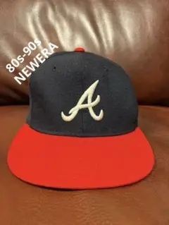 【80s-90s】New Era ニューエラ アトランタ・ブレーブス キャップ