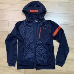 Oakley フード付きジャケット ネイビー/オレンジ