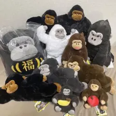 ウホウホゴリラのゴリくん パンプアップ ジャンボぬいぐるみ セット